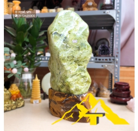   Đá cảnh Serpentine xanh lá mạ