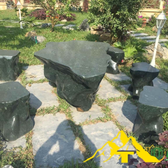 bàn ghế đá ngoài trời đẹp Bàn Ghế Đá Sân Vườn