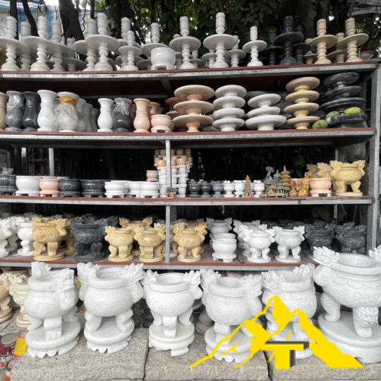 tượng mẹ quan âm+ lư hương